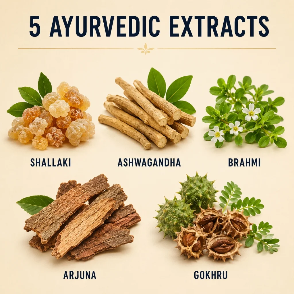 5 Ayurvedic Extracts
