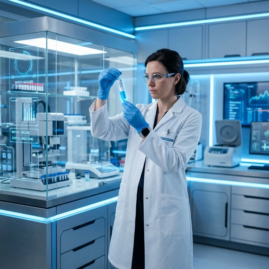 Accredited laboratory analysis environment